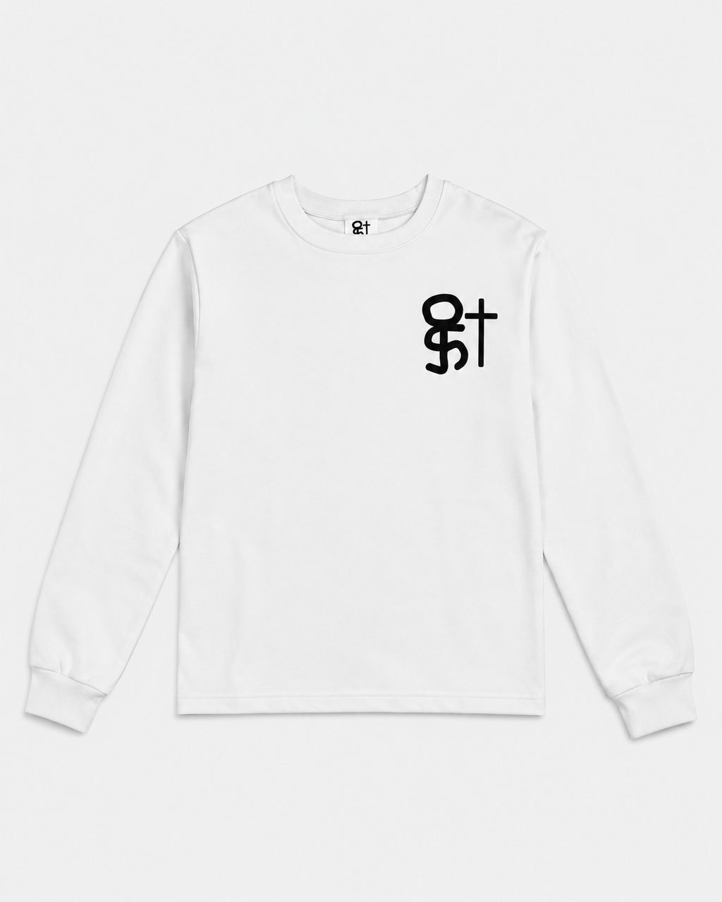 17YAO® |- PLAIN WHITE LONGSLEEVE