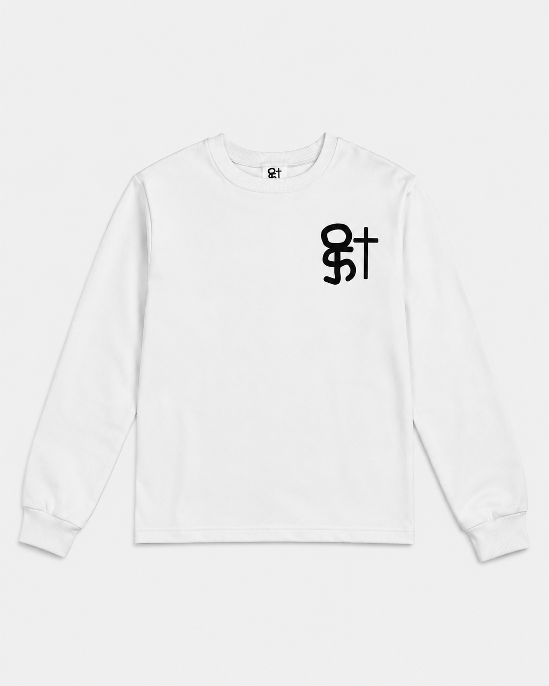 17YAO® |- PLAIN WHITE LONGSLEEVE